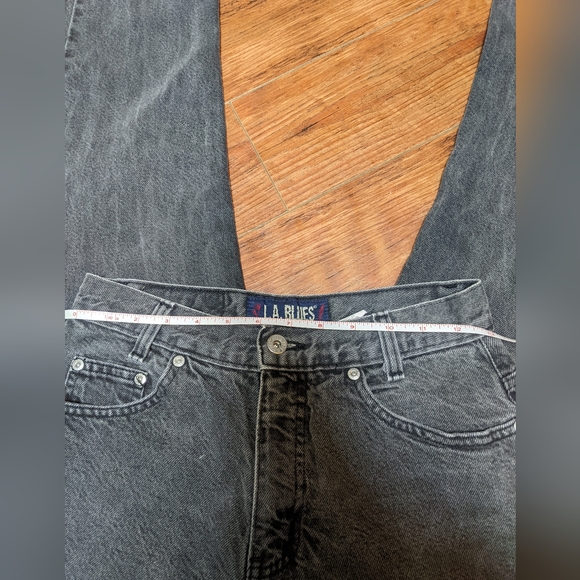 LA Blues super high rise tapered mom jeans - Picture 5 of 9